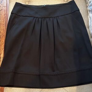 Trina Turk Classic Black A-Line Skirt